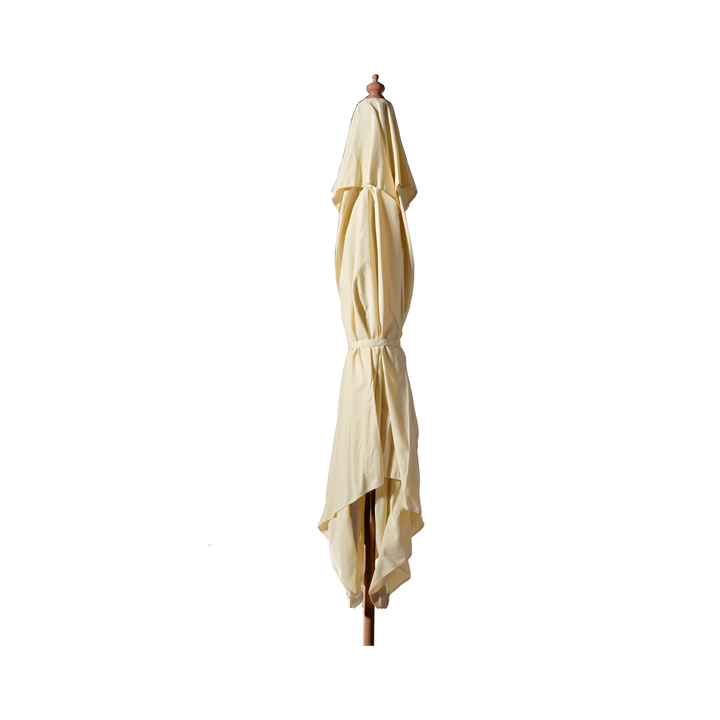 Umbrela soare Cinas Shade Alezio patrata 300 cm alb-fildes