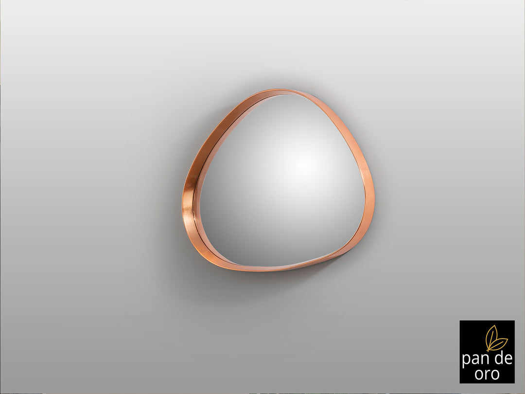 Oglinda Schuller Julie ramă poliuretan rose gold 76x92