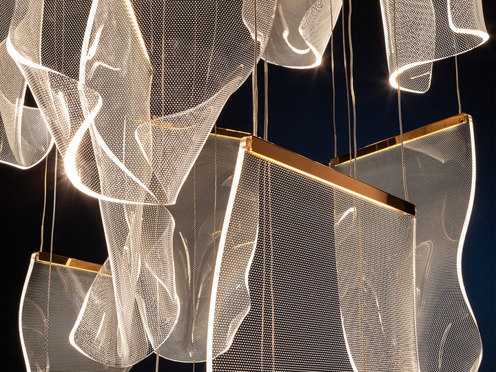 The Decorators: Lustra Schuller Velos Rose Gold