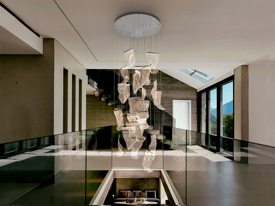 The Decorators: Lustra Schuller Velos Chrome