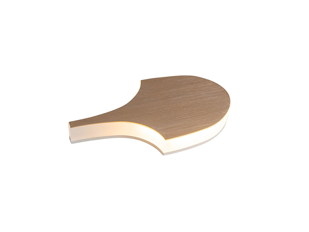 Aplica Schuller Serea auriu, profil gros LED