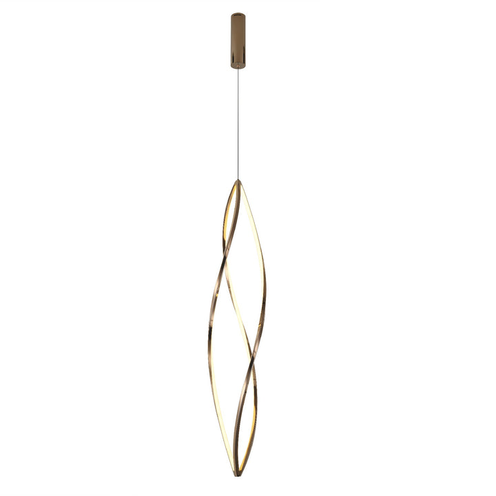 Lustra Schuller Adele Large rose gold 118 cm LED CCT telecomandă