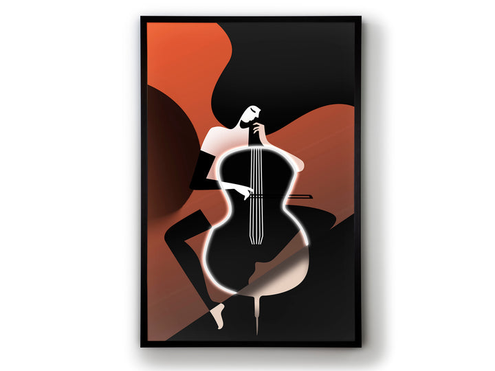 Tablou luminos LED Schuller Violonchelo