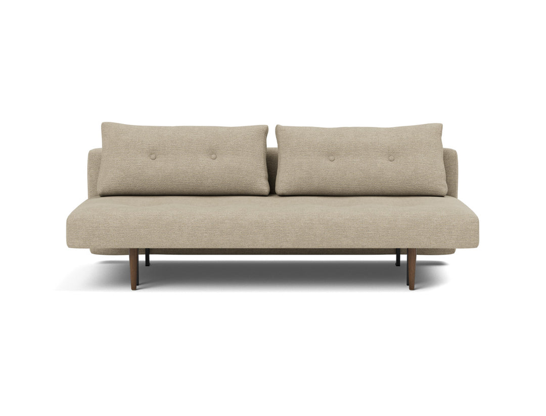 Canapea extensibila Recast Dark Styletto 140x200 cm, tesatura la alegere #material_356-taura-sand