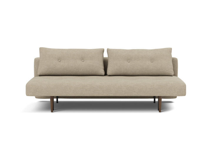 Canapea extensibila Recast Dark Styletto 140x200 cm, tesatura la alegere #material_356-taura-sand