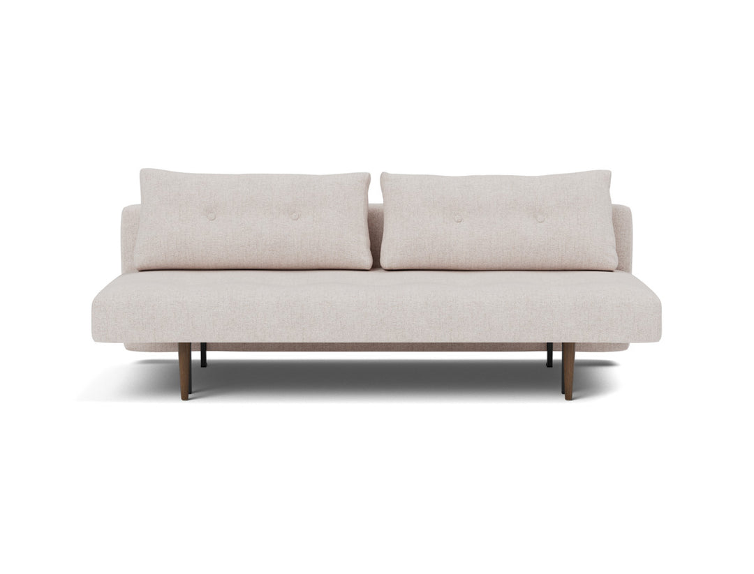 Canapea extensibila Recast Dark Styletto 140x200 cm, tesatura la alegere #material_300-weda-sand
