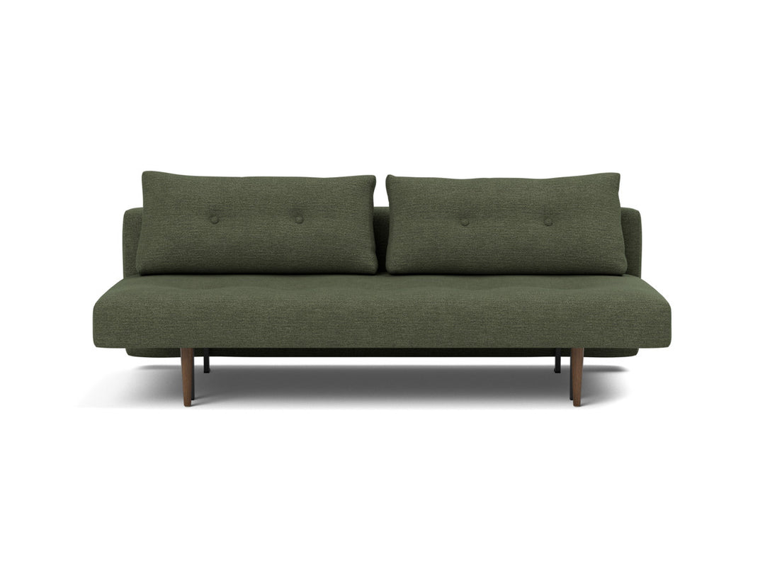 Canapea extensibila Recast Dark Styletto 140x200 cm, tesatura la alegere #material_353-taura-forest