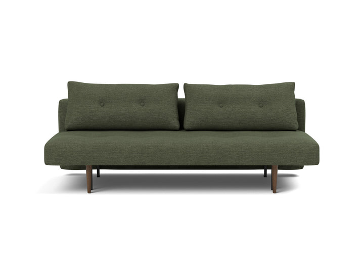Canapea extensibila Recast Dark Styletto 140x200 cm, tesatura la alegere #material_353-taura-forest