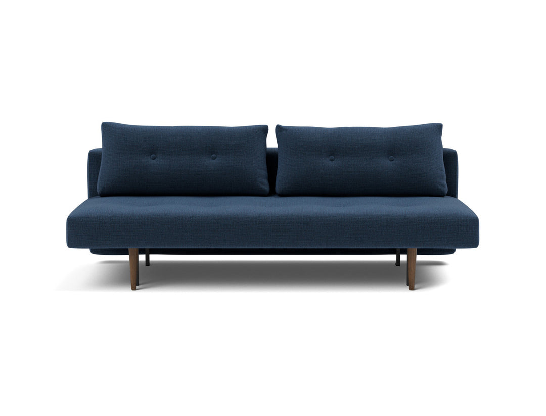 Canapea extensibila Recast Dark Styletto 140x200 cm, tesatura la alegere #material_414-esina-indigo-blue