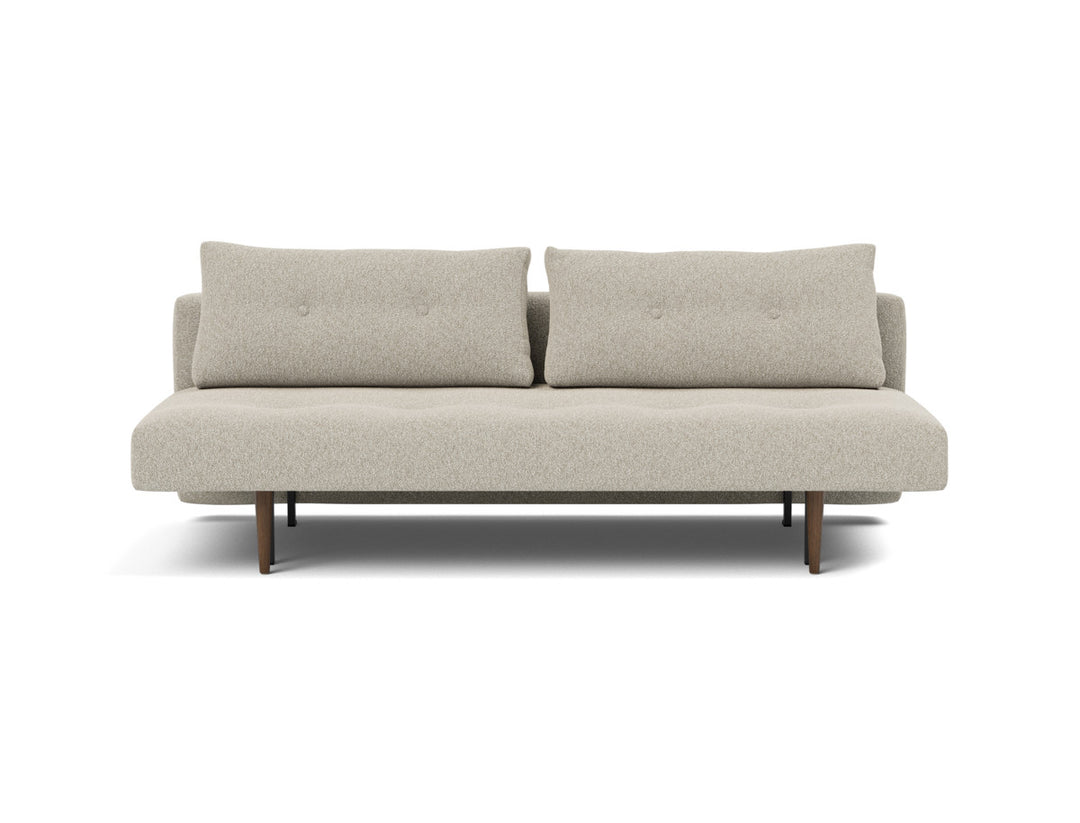 Canapea extensibila Recast Dark Styletto 140x200 cm, tesatura la alegere #material_539-boucl-beige