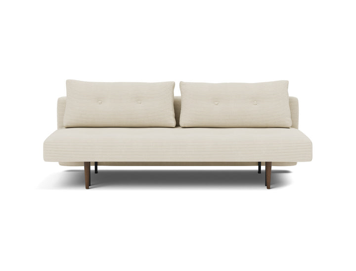 Canapea extensibila Recast Dark Styletto 140x200 cm, tesatura la alegere #material_594-corduroy-ivory