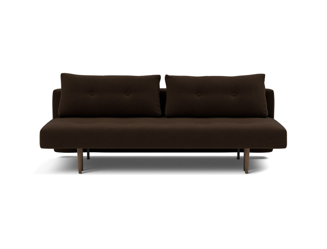 Canapea extensibila Recast Dark Styletto 140x200 cm, tesatura la alegere #material_358-taura-chocco