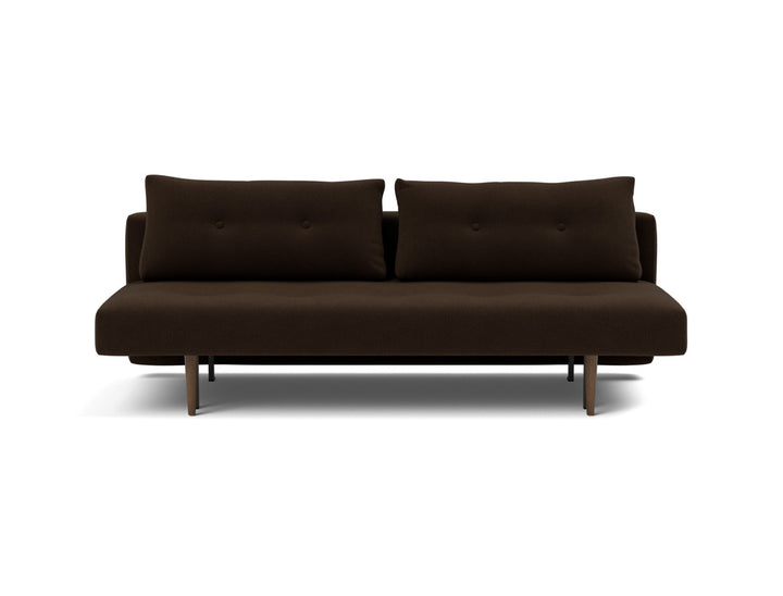 Canapea extensibila Recast Dark Styletto 140x200 cm, tesatura la alegere #material_358-taura-chocco