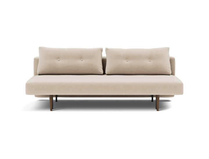 Canapea extensibila Recast Dark Styletto 140x200 cm, tesatura la alegere #material_410-esina-almond