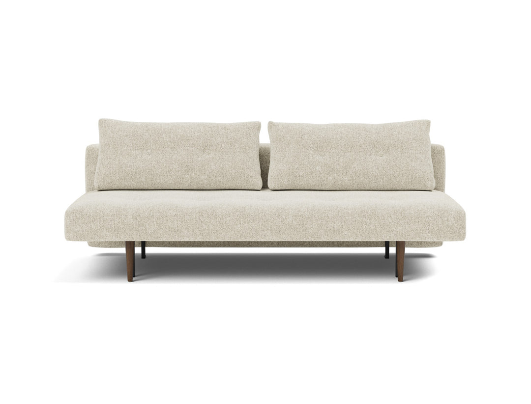 Canapea extensibila Recast Dark Styletto 140x200 cm, tesatura la alegere #material_357-taura-off-white