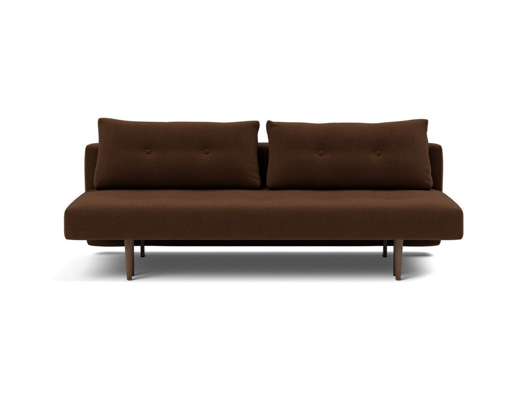 Canapea extensibila Recast Dark Styletto 140x200 cm, tesatura la alegere #material_359-taura-cappuccino
