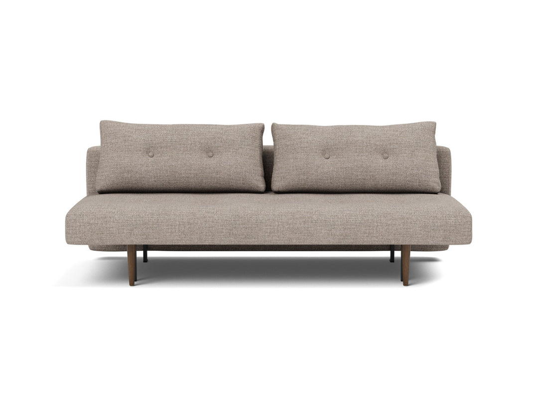 Canapea extensibila Recast Dark Styletto 140x200 cm, tesatura la alegere #material_472-yuveno-warm-grey