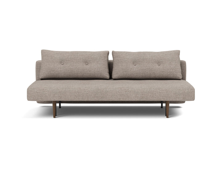 Canapea extensibila Recast Dark Styletto 140x200 cm, tesatura la alegere #material_472-yuveno-warm-grey