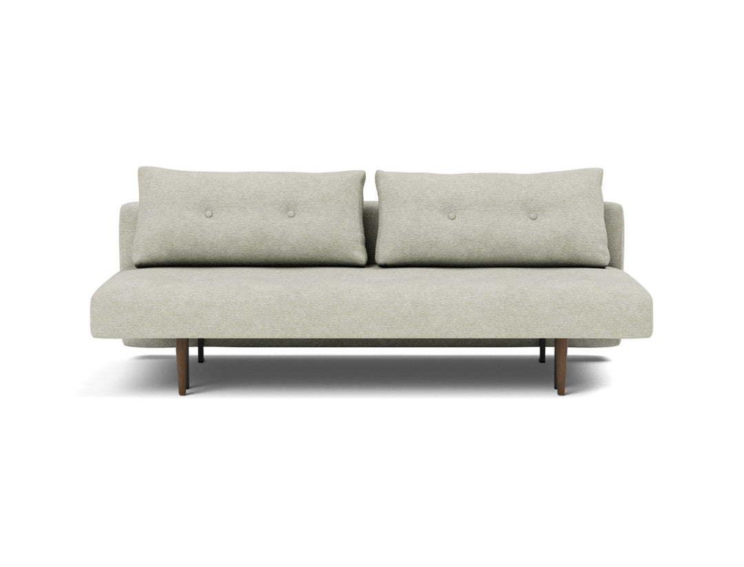 Canapea extensibila Recast Dark Styletto 140x200 cm, tesatura la alegere #material_280-avella-sand