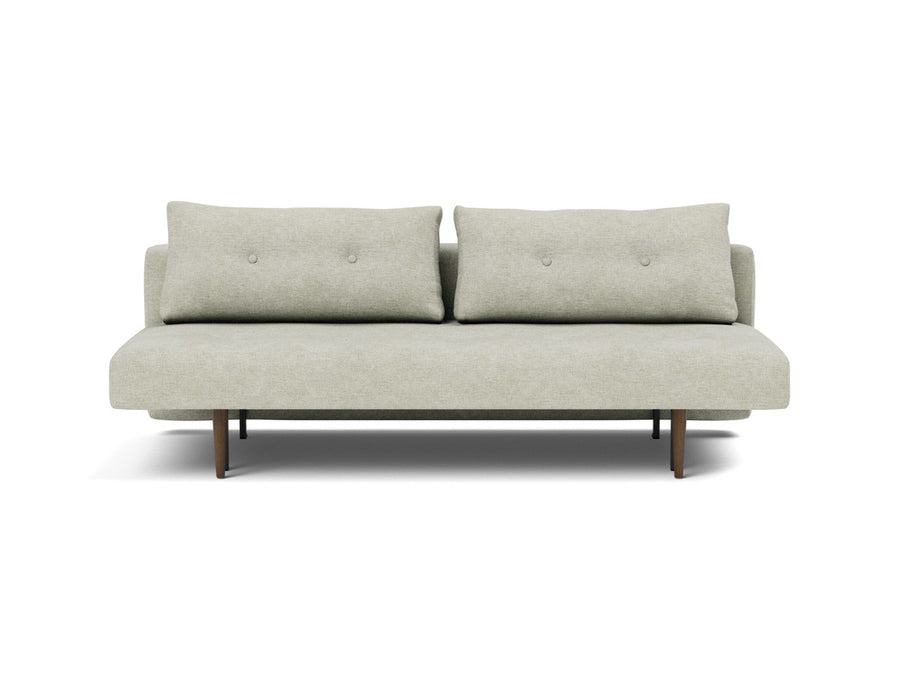 Canapea extensibila Recast Dark Styletto 140x200 cm, tesatura la alegere #material_280-avella-sand