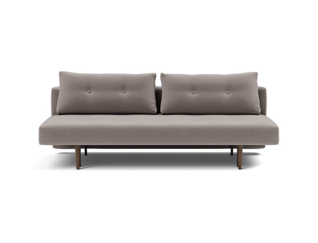 Canapea extensibila Recast Dark Styletto 140x200 cm, tesatura la alegere #material_418-esina-truffle
