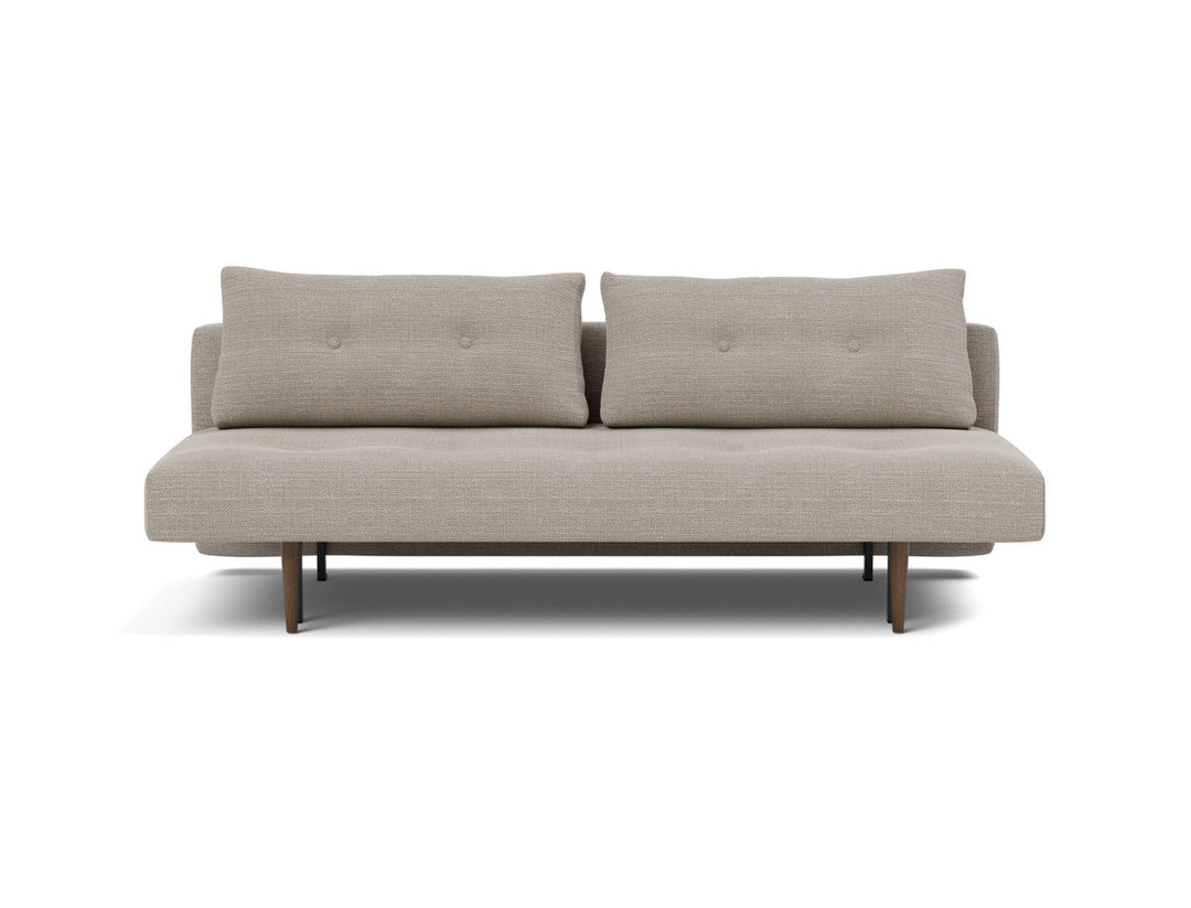 Canapea extensibila Recast Dark Styletto 140x200 cm, tesatura la alegere #material_579-kenya-gravel