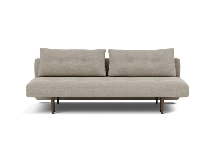 Canapea extensibila Recast Dark Styletto 140x200 cm, tesatura la alegere #material_579-kenya-gravel