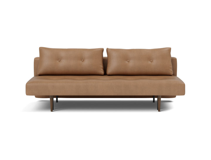 Canapea extensibila Recast Dark Styletto 140x200 cm, tesatura la alegere #material_551-faunal-brown