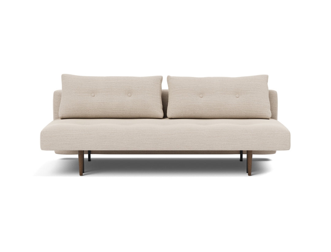 Canapea extensibila Recast Dark Styletto 140x200 cm, tesatura la alegere #material_612-blida-sand-grey