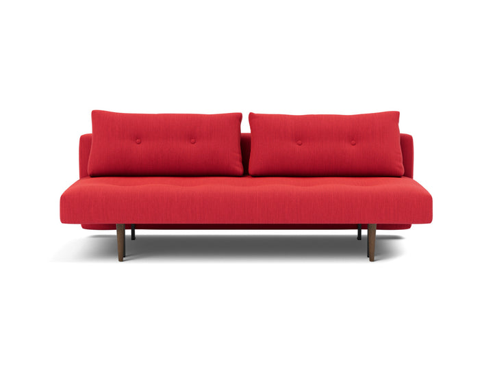Canapea extensibila Recast Dark Styletto 140x200 cm, tesatura la alegere #material_511-elegance-red