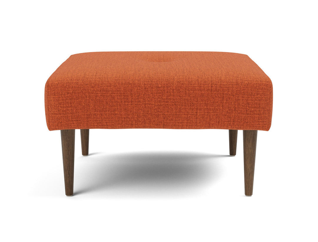 Taburet otoman Recast Dark Styletto, tesatura la alegere #material_412-esina-rust-orange