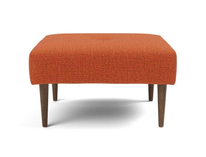 Taburet otoman Recast Dark Styletto, tesatura la alegere #material_412-esina-rust-orange