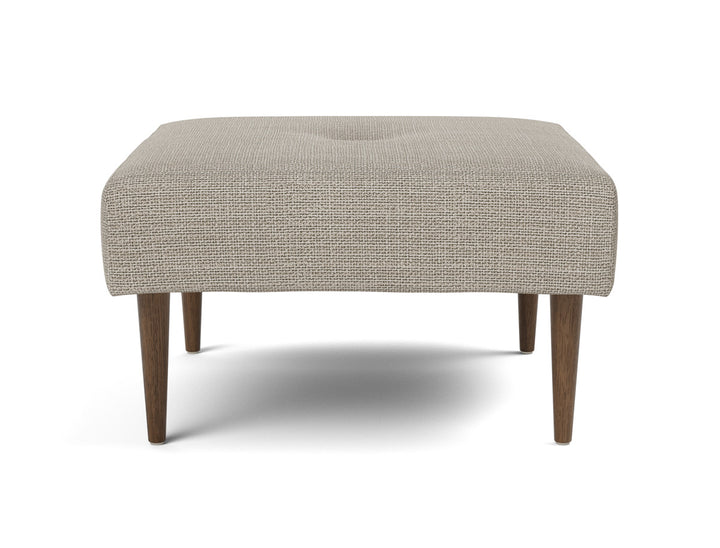 Taburet otoman Recast Dark Styletto, tesatura la alegere #material_579-kenya-gravel
