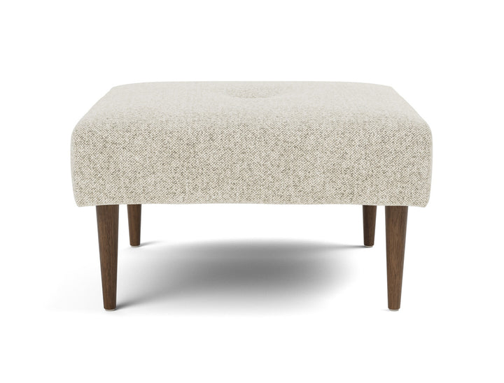 Taburet otoman Recast Dark Styletto, tesatura la alegere #material_357-taura-off-white