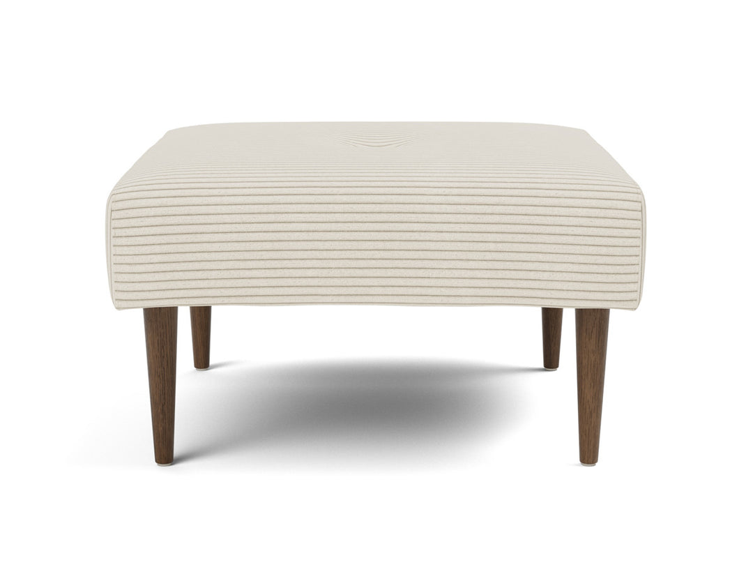 Taburet otoman Recast Dark Styletto, tesatura la alegere #material_594-corduroy-ivory
