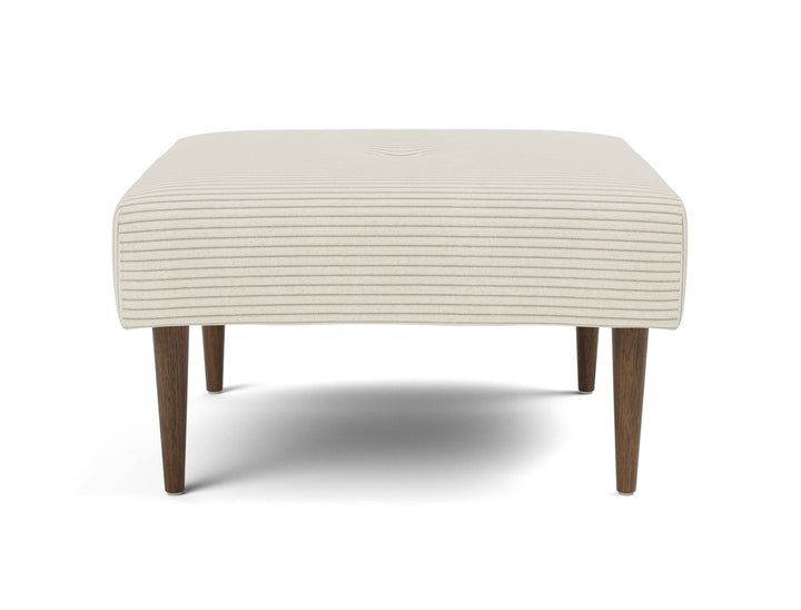 Taburet otoman Recast Dark Styletto, tesatura la alegere #material_594-corduroy-ivory