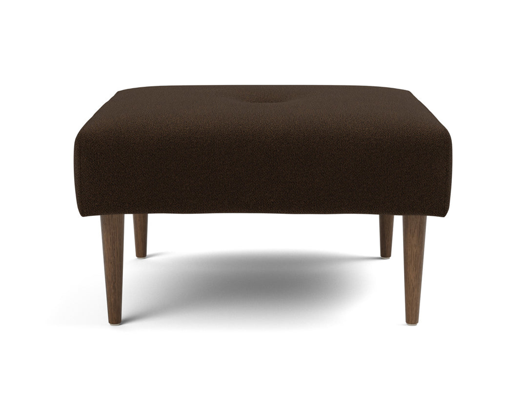 Taburet otoman Recast Dark Styletto, tesatura la alegere #material_358-taura-chocco