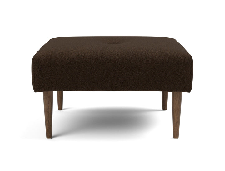 Taburet otoman Recast Dark Styletto, tesatura la alegere #material_358-taura-chocco