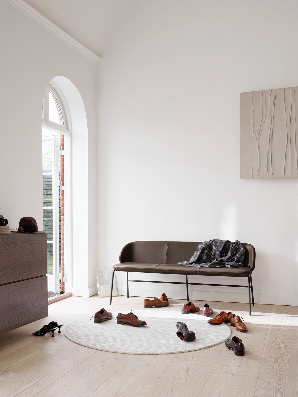 Bancheta BoConcept Princeton 160 cm, mustar Tuscany — detaliu