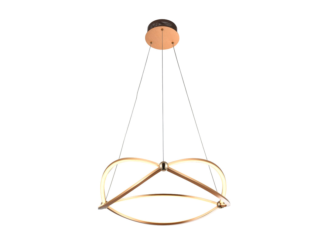 Lustra Schuller Ocellis Ø57 rose gold oval LED 45W