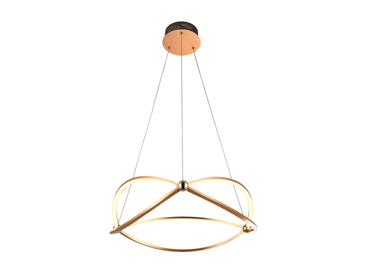 Lustra Schuller Ocellis Ø57 rose gold oval LED 45W