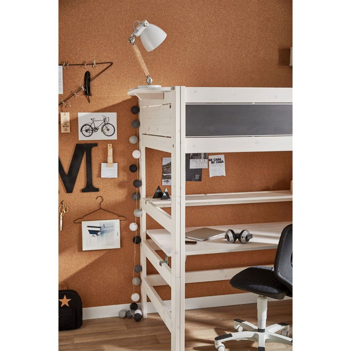 The Decorators: Polita/birou pentru paturile inalte, lemn de pin, 67x200 cm