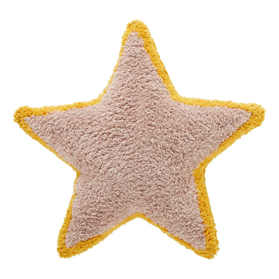The Decorators: Perna decorativa, Princess Star, bumbac, roz-galben, 54x54 cm