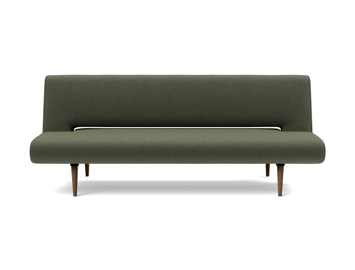 Canapea extensibila Innovation Living Unfurl, tesatura la alegere #material_413-esina-olive-green