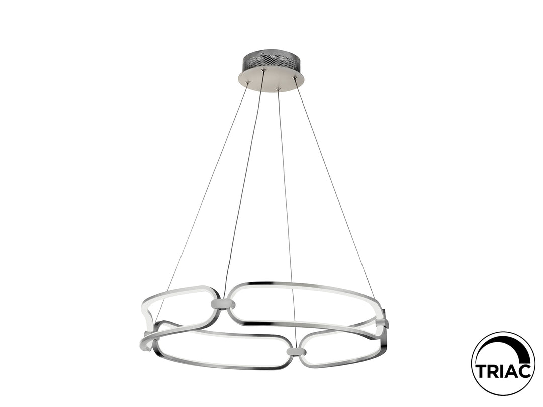 Lustra Schuller Colette LED Ø60 disc cromat LED 54W