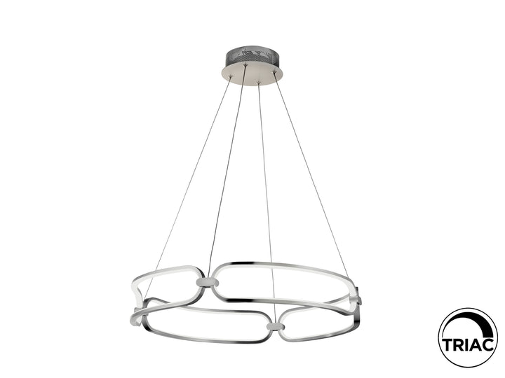 Lustra Schuller Colette LED Ø60 disc cromat LED 54W