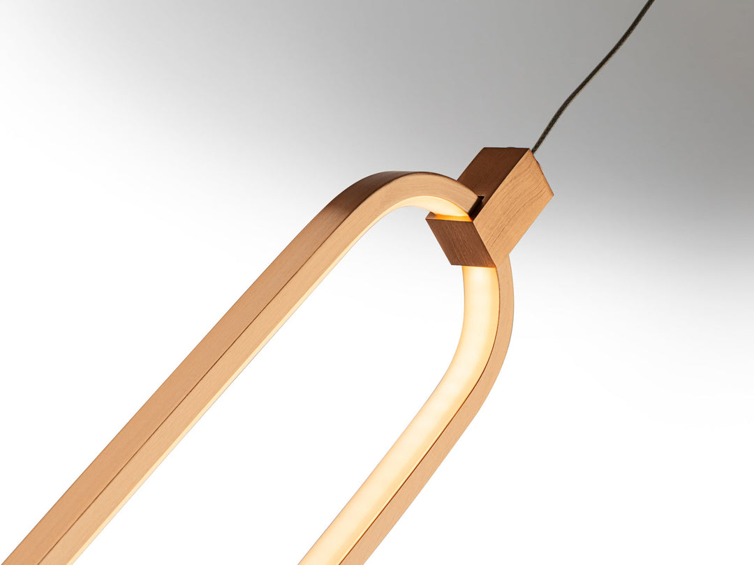 Lustra Schuller Colette 1 lumina rose gold LED