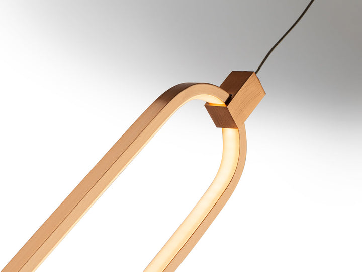 Lustra Schuller Colette 1 lumina rose gold LED
