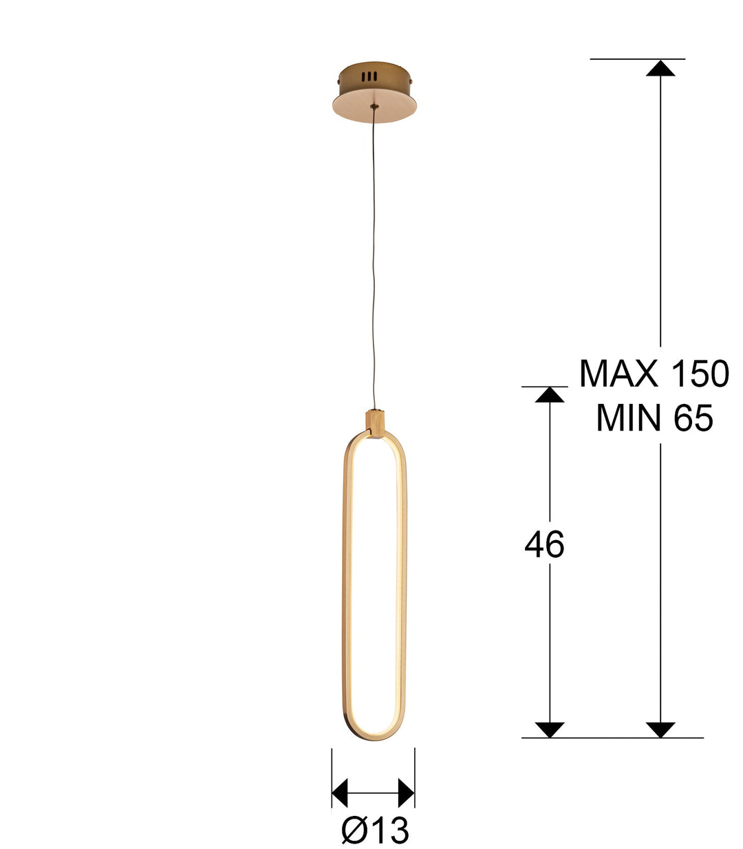 Lustra Schuller Colette 1 lumina rose gold LED