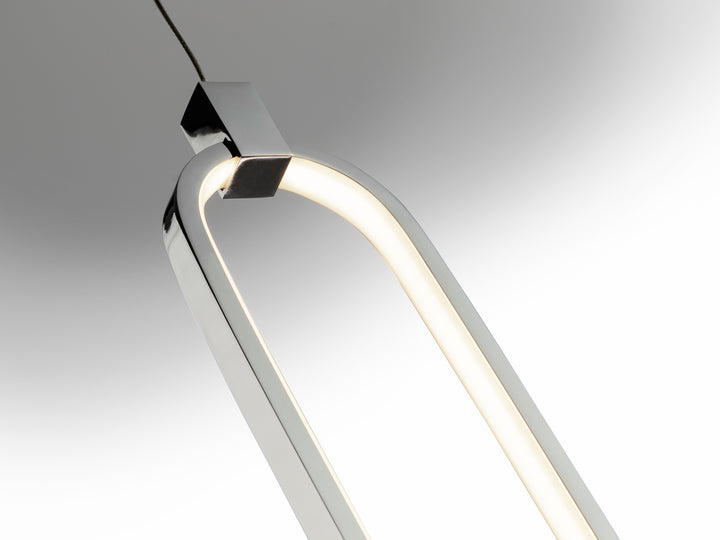 Lustra Schuller Colette 1 lumina cromat LED